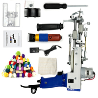 Pistolet électrique à tufter les tapis, kit de fabrication de tapis portable avec tous les accessoires pour la broderie de tapis DIY et l'artisanat
