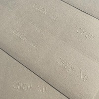 Autocollant en papier texturé mat personnalisé pour l'emballage des bougies, adhésif en relief 3D avec logo de marque pour l'artisanat, les cadres photo