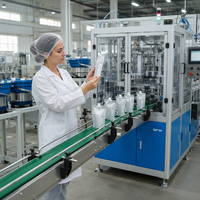 Machine d'assemblage de bouchons automatiques QFW avec ligne d'assemblage PLC