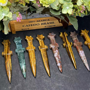 Wholesale Crystal Gifts Natural Crystal Carving <strong>Ocean</strong> <strong>jasper</strong> Carving for Gifts - Product Image 1