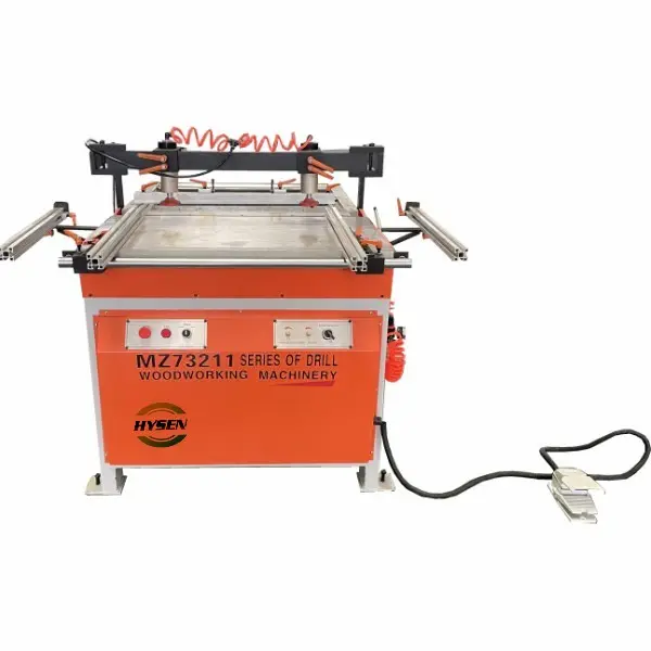 45 Degree Single Row Drill Holes Machine Automatic Woodworking Drilling Holes Machine