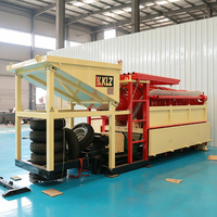 Trommel à or avec égouttoir, équipement de lavage d'or alluvial, machine de lavage rotative à trommel