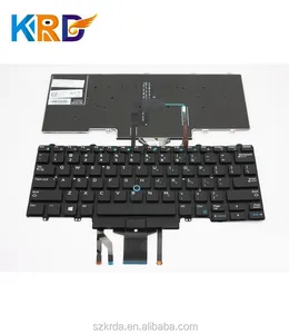 थोक लैपटॉप भागों के लिए कीबोर्ड Dell E7450 E5450 E7470 E5470 7450 5450 7470 5470 आंतरिक लैपटॉप कीबोर्ड