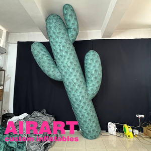 Decoraciones inflables estatua de cactus decoraciones de club nocturno vegetación de desierto <span class=keywords><strong>tropical</strong></span> inflable gigante - Product Image 3