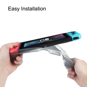 Accesorios de juego Anti Scratch Carrying Soft Shell TPU Clear Skin Funda protectora para Nintendo-switch - Product Image 4