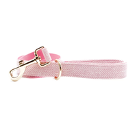 Nouvelle laisse tactique en velours réglable avec boucle en bronze, en nylon durable, pour chiens, avec collier inclus
