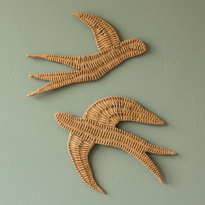 Vente en gros d'autocollants muraux en forme d'oiseau au design moderne pour table d'enfants en bois de rotin tissé à la main pour la décoration intérieure et la cuisine au Vietnam - Product Image 3