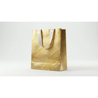 Ensemble de sacs et boîtes en carton personnalisés avec poignées plates et gaufrage, solution d'emballage de luxe pour l'épicerie