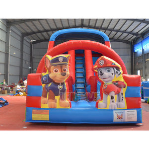 <span class=keywords><strong>Toboggan</strong></span> gonflable à double piste pour enfants, thème dessin animé <span class=keywords><strong>Pat</strong></span>' <span class=keywords><strong>Patrouille</strong></span>, de haute qualité, pour usage sec - Product Image 3