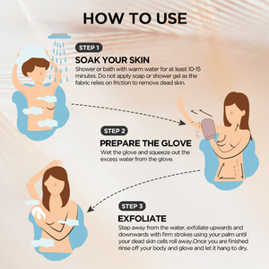 <span class=keywords><strong>Shopee</strong></span>-guantes exfoliantes de viscosa profunda para ducha y Spa, gran oferta, para aplicar bronceado falso - Product Image 6