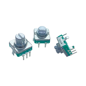 Hongyan <span class=keywords><strong>ec11</strong></span> siêu mỏng thu nhỏ gia tăng 360 độ xoay liên lạc quay mã hóa 10mm Tổng chiều dài loại núm xung - Product Image 1