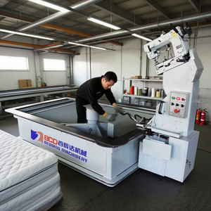 Machine de bord de bande de matelas épais de contrôle de <span class=keywords><strong>programme</strong></span> automatique de PLC nouvel état pour la fabrication de matelas haut de gamme - Product Image 1