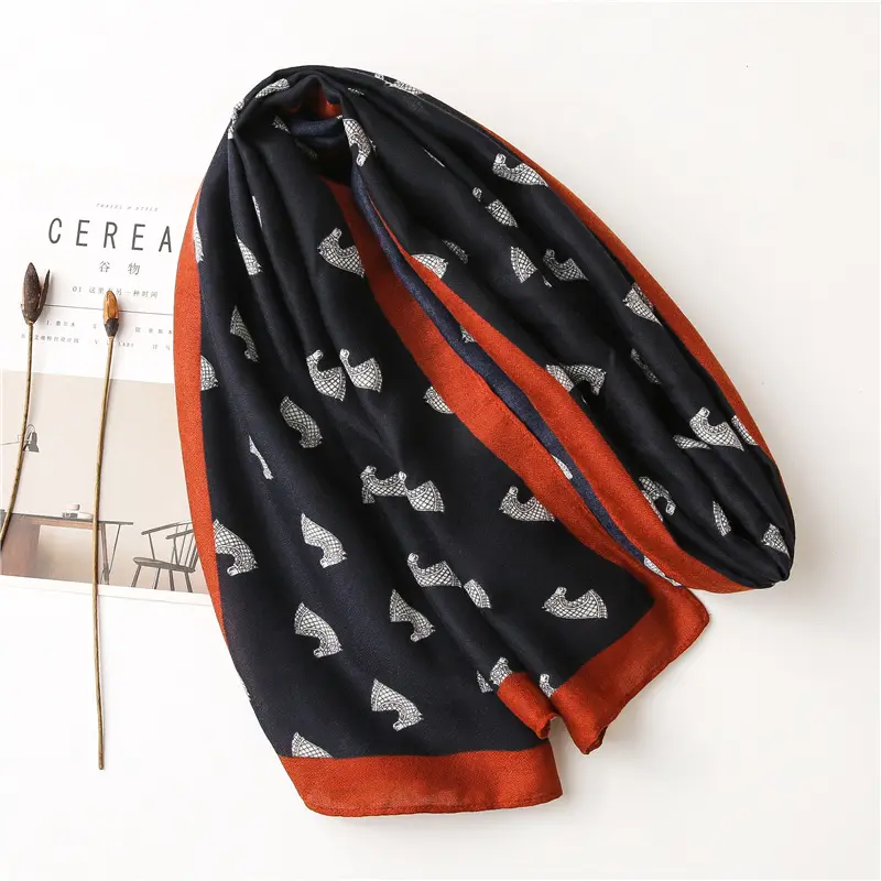 Frauen Baumwolle Schal 2020 Design Winter Warme Foulard Schal Wraps Dame Geometrische Plaid Bandana Frühling Weibliche Schals