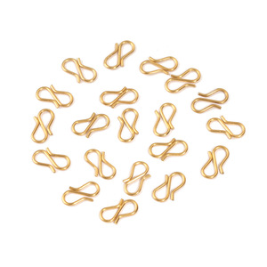 Wholesale Stainless Steel W Clasps Necklace <b>Hooks</b> <b>Clips</b> Connector Buckle for DIY Jewelry Making Accessory - Product Image 6