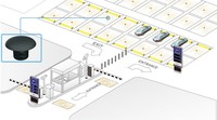 Détecteur de véhicule géomagnétique AKE IP68 étanche LoRa, résistant aux charges de 30 tonnes, durée de vie de 4 ans, précision >99,99 % pour la détection de stationnement