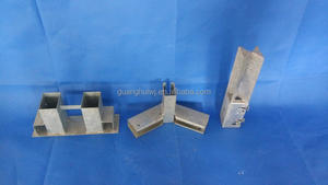 แผ่นยึดเสา/ฐานเสาแบบยึดด้วยสลักเกลียว/ฐานเสาแบบกลมและสี่เหลี่ยมสำหรับรั้ว - Product Image 6