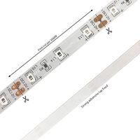 Bande lumineuse UVA 12V 395-405nm, 60LED/m, ruban Diode à rayons ultraviolets, ruban violet pour fête