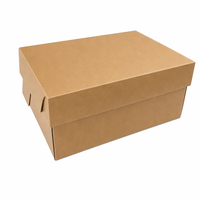 Boîte pliable en carton kraft recyclable, impression personnalisée du logo, emballage pour l'exportation d'œufs, de maïs et de fruits (usine ODM)