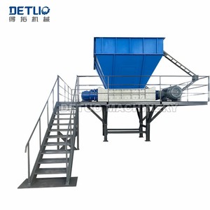 Máquina <span class=keywords><strong>trituradora</strong></span> <span class=keywords><strong>Trituradora</strong></span> <span class=keywords><strong>De</strong></span> Hielo Metal Plastico Doble eje Scrap Metal Neumático Cartón Residuos Plástico Madera - Product Image 4