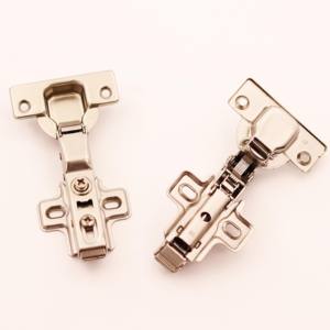 Оптовая продажа: Петля для кухонных шкафов с доводчиком, двусторонняя, 3D-регулировка, скрытая, гидравлическая, с буфером малого угла, никелированная - Product Image 4