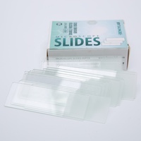 BENOY Lab Double Frosted Microscope Slides 7107 Ground Edges and Cover Glass