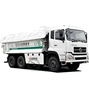 6 × 4 Dongfeng 20トンダンプトラック10ホイールLNGダンパー