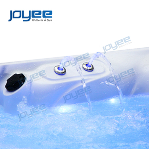 JOYEE diseño clásico 3 4 5 persona Spa bañera <span class=keywords><strong>Jacuzzi</strong></span> función bañera caliente reunión familiar en el jardín otoño primavera - Product Image 6