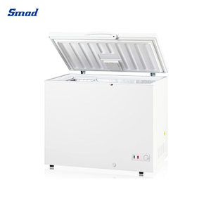 ตู้แช่แข็งพลังงานแสงอาทิตย์ DC 12V,ตู้แช่แข็งลึก<span class=keywords><strong>300L</strong></span> หน้าอกสำหรับใช้ในครัวเรือน