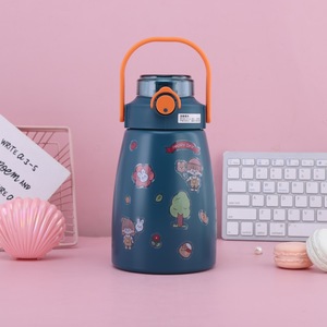 SilverJet Stainless Steel <b>Thermos</b> 750ml Vacuum Insulated Cute Design For Kids Water <b>Bottle</b> Portable Drinkware - Product Image 3