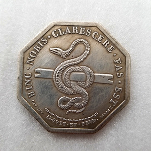 Copia di una vecchia moneta francese, Token Notaires de l'Arrondissement de <span class=keywords><strong>Tr</strong></span>évoux - Product Image 1