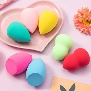 Multi-color líquido cremas polvos Puff belleza maquillaje Fundación Blender esponja FlawlessMakeup esponjas