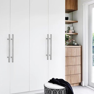 T-Shaped Stainless Steel Cabinet Handles Minimalist Design <b>Wardrobe</b> Drawer Hardware Antirust Feature - Product Image 1