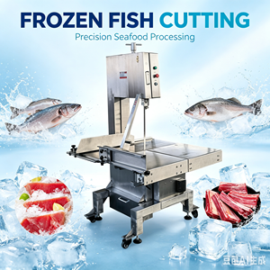 Sliding Table <b>Bone</b> <b>Saw</b> 304 Stainless Steel Precise Cutting For Pork Ribs Beef Chicken Fish <b>Bones</b> - Product Image 3