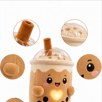 Peluche 4G IA parlante en forme de Bubble Tea pour enfants, apprentissage sans écran, soutien émotionnel