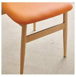 Sillas de Diseño Moderno, Silla de Comedor de Madera Maciza con Respaldo Tejido de Ratán para el Hogar y la Cocina - Product Image 5