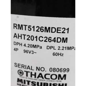 คอมเพรสเซอร์ทำความเย็นมิตซูบิชิ รุ่น RMT5113MDE2 AHT201C134DA 4P 112V 60Hz R410A ระบบทำความเย็นและความร้อน - Product Image 4