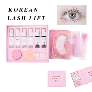 Kit Coreano para Lifting de Pestañas, Lifting de Pestañas de Larga Duración de 6 a 8 Semanas, <span class=keywords><strong>Calia</strong></span> Perm, Herramientas de Maquillaje para Mejorar las Pestañas, Loción Fijadora, Rizador y Permanente - Product Image 1