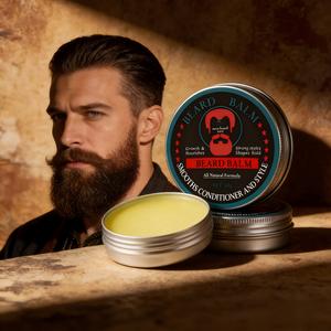 Coffret cadeau pour le soin de la <span class=keywords><strong>barbe</strong></span> pour lui, fête des pères, anniversaire, cadeau de la Saint-Valentin, <span class=keywords><strong>kit</strong></span> de toilettage haut de gamme pour mari, papa, petit ami, frère - Product Image 3