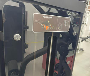 Prensa de pecho de acero comercial, máquina de Fitness, equipo de gimnasio ajustable para entrenamiento de brazos y piernas - Product Image 4