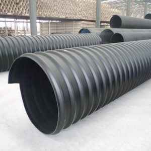 Труба дренажная гофрированная JinYiOu из ПНД/ПЭ, армированная стальным поясом, устойчивая к давлению, SN12.5, с гладкой внутренней стенкой, высокопрочная - Product Image 3