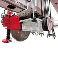 Machine de découpe automatique de pierres de grande taille HLQY-1600H, contrôlée par PLC, avec moteur de 75 kW, pour la découpe de blocs de granit, machine de découpe automatique en tranches.