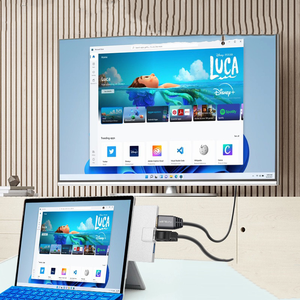 TUTI venta al por mayor de alta velocidad 7 en 1 estación de acoplamiento USB 3,0 TF SD Hub tipo C 1000M Megabit USB Hub para <span class=keywords><strong>Surface</strong></span> <span class=keywords><strong>Pro</strong></span> <span class=keywords><strong>8</strong></span>/9/X - Product Image 6