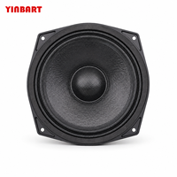 YINBART Haut-parleur de graves étanche en aluminium de 8 pouces 100W 4 Ohms pour audio marin