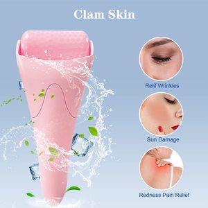 肌冷却アイスローラーアイエリアホワイトニングフリーズフェイシャルマッサージャーボディスキンリフト用プライベートラベルダーマローリングシステム - Product Image 3