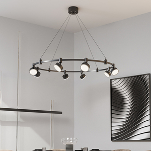 Household Exposed Tube <b>Light</b> Living Room Background Wall Wardrobe Small Spotlight Nordic Classic Modern Chandelier - Product Image 1