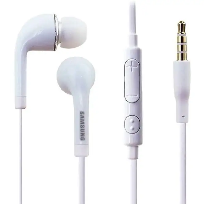 Hs3303 fone de ouvido em 2020, headset 3.5mm mãos livres para samsung s4 jb j5 fone de ouvido com microfone e controle de volume preto e branco