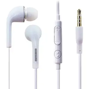 HS3303 Offres Spéciales Dans 2020 casque 3.5mm Casque mains libres pour Samsung S4 JB J5 ÉCOUTEUR Avec Micro Et Contrôle Du Volume Noir Blanc