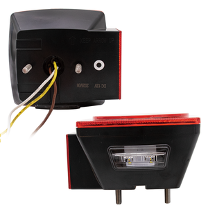 Kit de Luces Traseras LED de 12V <span class=keywords><strong>Personalizadas</strong></span> para Remolque, <span class=keywords><strong>con</strong></span> Indicador SAE DOT, Luces de Posición, de Freno y de Matrícula <span class=keywords><strong>con</strong></span> Reflector - Product Image 2