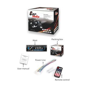 Audio <span class=keywords><strong>mp3</strong></span> pour voiture, 1 din, avec application bluetooth, siri, horloge, fonction aux, <span class=keywords><strong>meilleur</strong></span> prix - Product Image 3