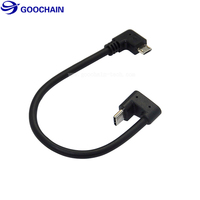 Câble USB Type C 180 degrés en forme de U, usb micro, 180 degrés